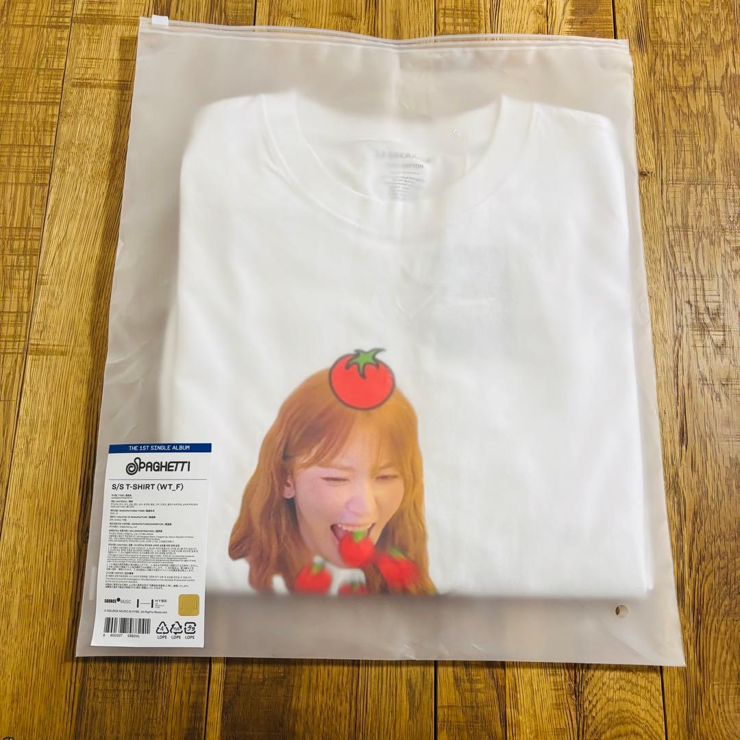 lesserafim ルセラフィム eat it up Tシャツ