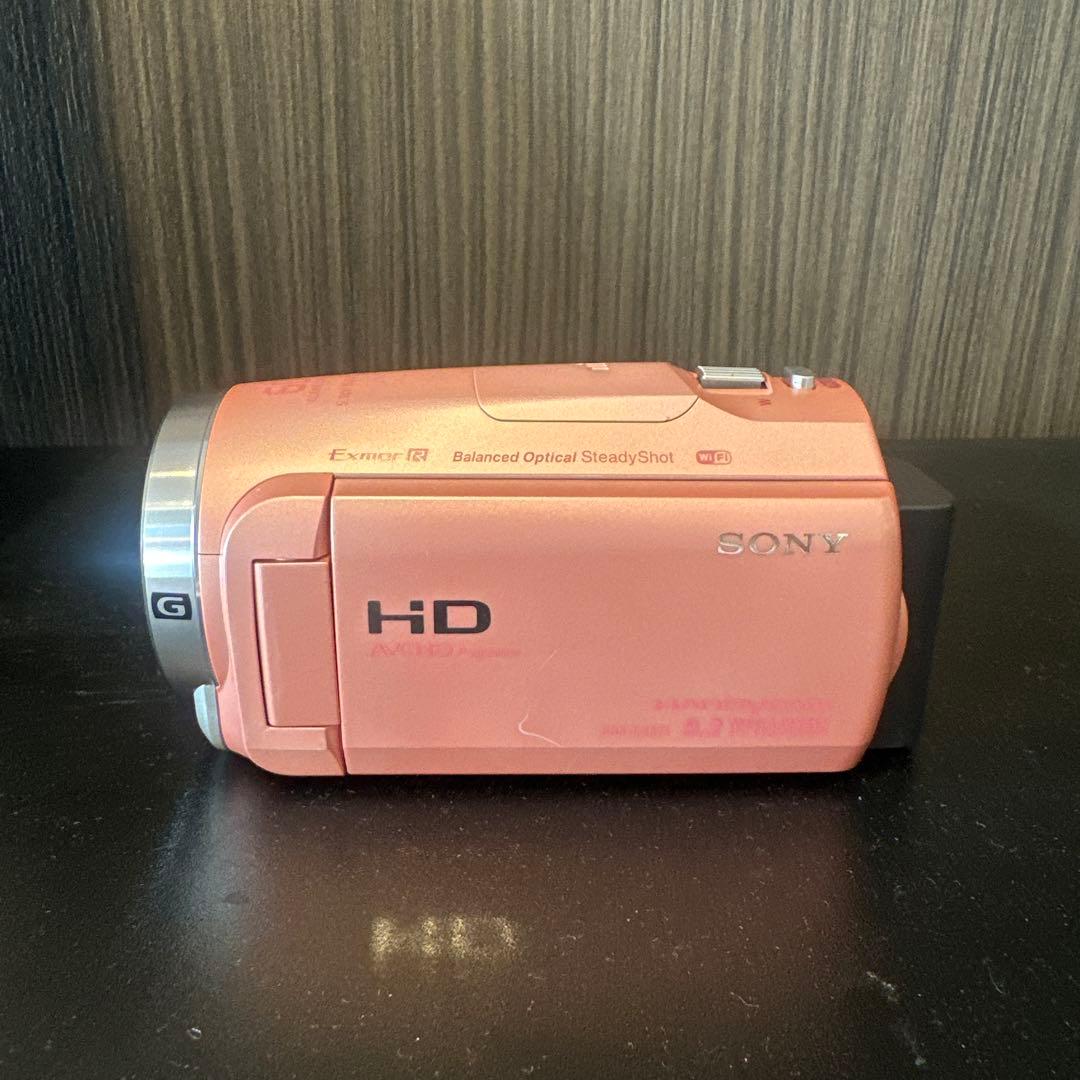 SONY HDR-CX675 ピンク ビデオカメラ