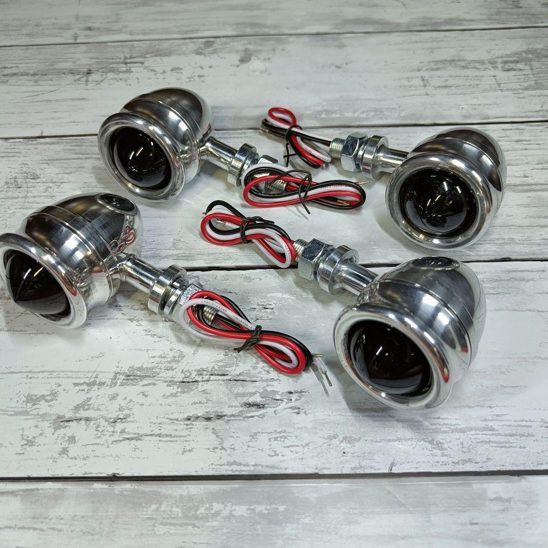 アルミ製ビンテージウインカー　クラシック　ビンテージ　レトロ 管073014