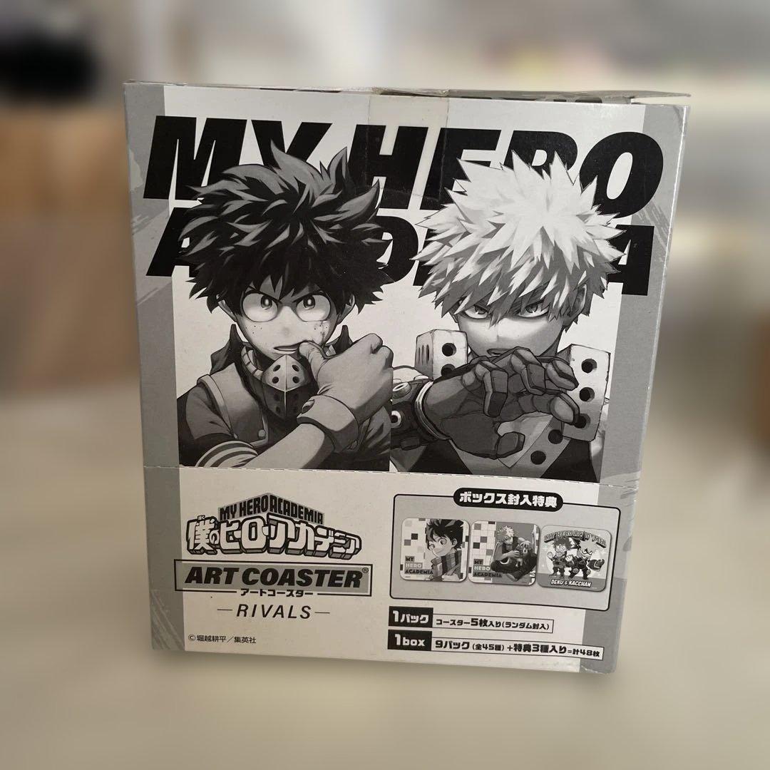 僕のヒーローアカデミア　アートコースター　RIVAlS コンプリート+特典3枚