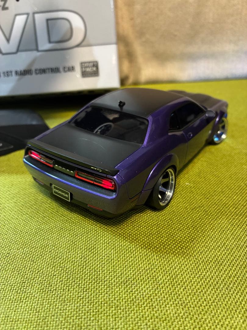 KYOSHO ミニッツAWDドッジ・チャレンジャー アルミホイール等カスタム