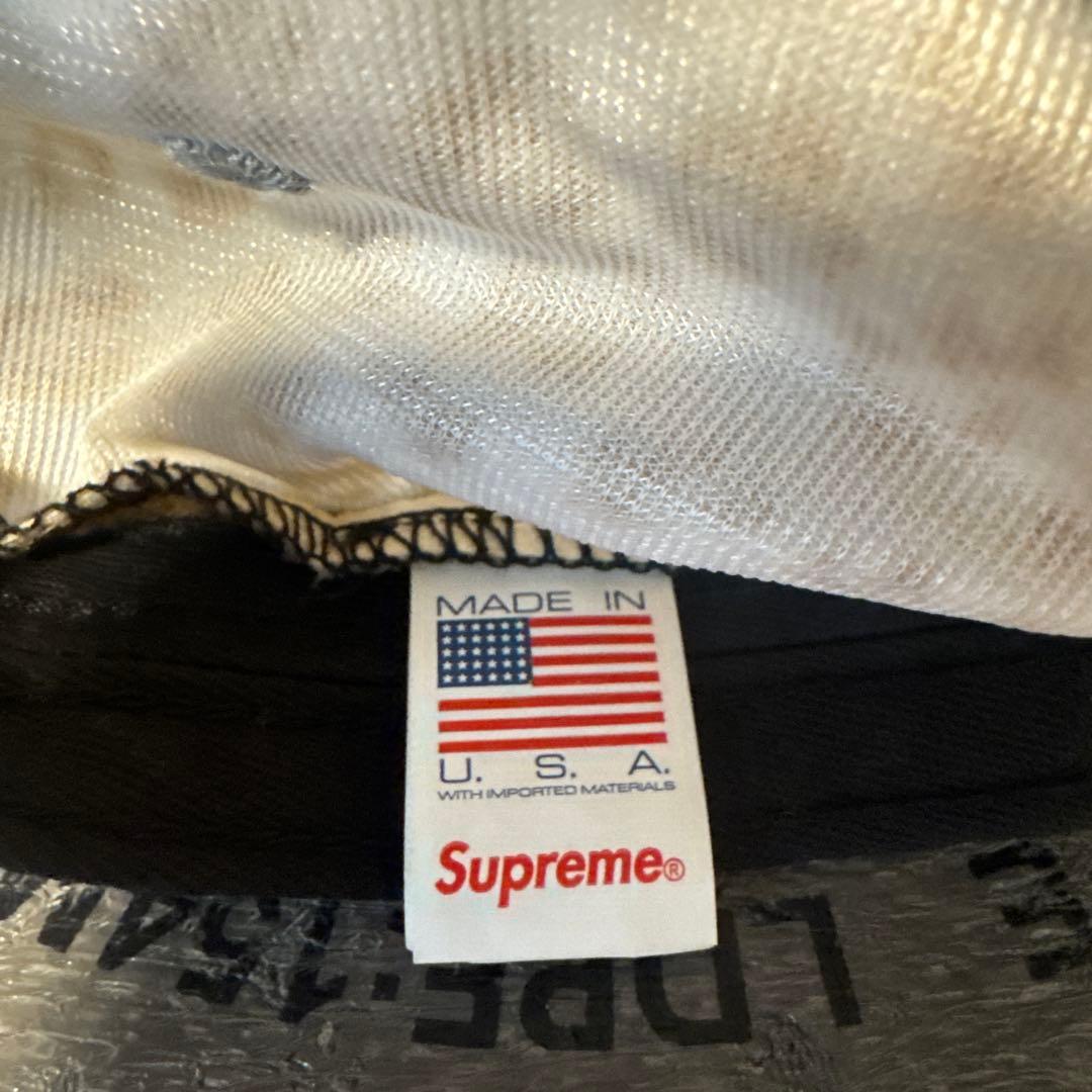 Supreme ヒョウ柄キャップ