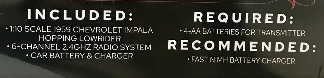 Redcat 1959 シボレー インパラ ローライダー 未開封 ハイドロ