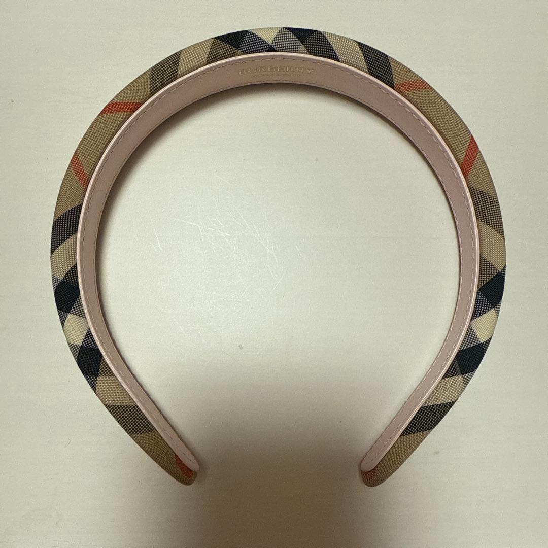 BURBERRY バーバリー　カチューシャ　ヘアアクセサリー