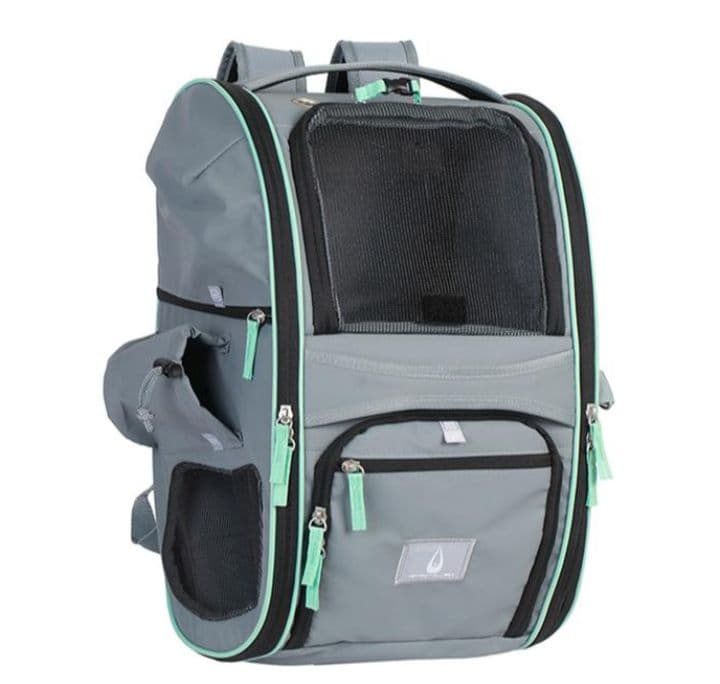 Le Multi グレー・ミント ペットキャリー