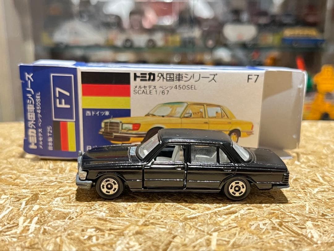 トミカ 日本製 青箱 F7-1 メルセデスベンツ 450SEL 高島屋特注