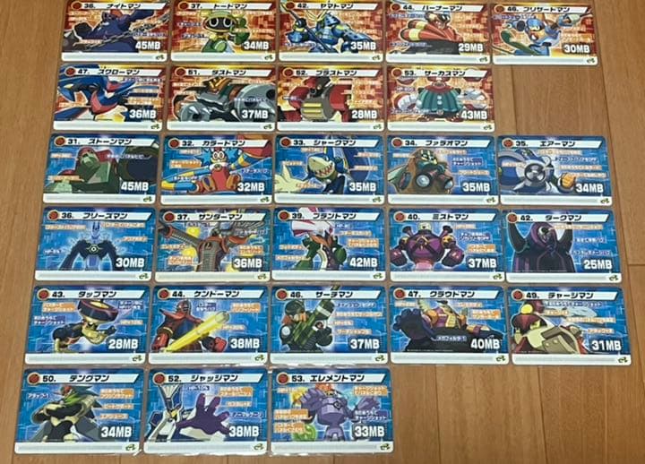 ロックマンエグゼ 6 改造カード 被りなし108枚