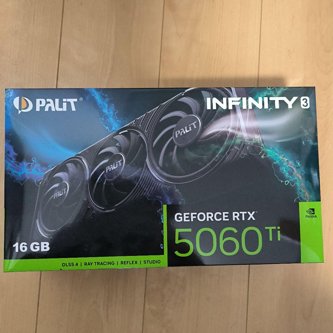 グラフィックボード・グラボ・ビデオカード GeForce RTX 5060 Ti 16GB
