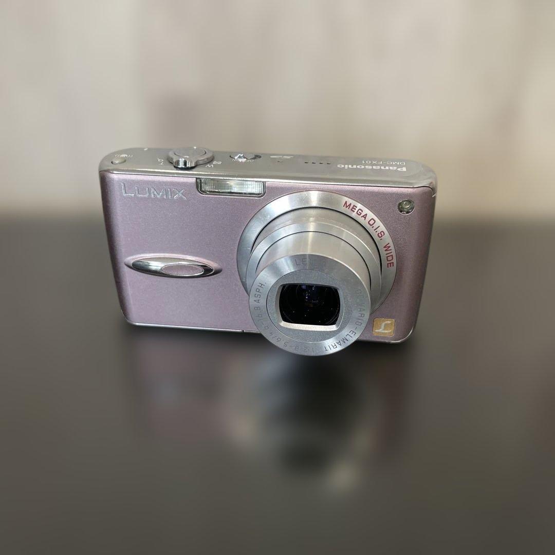 Panasonic Lumix DMC-FX01 デジタルカメラ ピンク