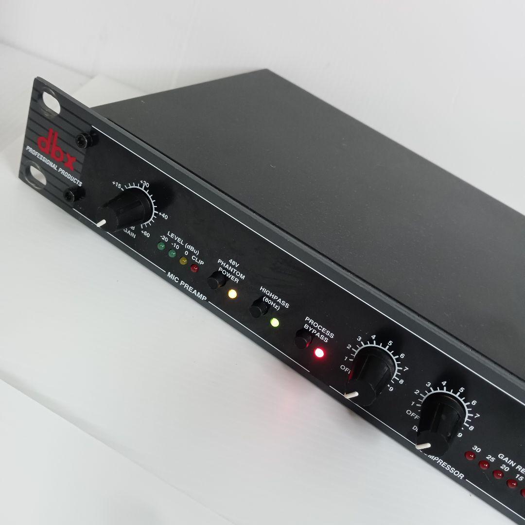 動作品 dbx 286A マイクプリアンプ コンプレッサー ディエッサー