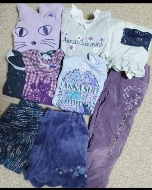 美品あり　アナスイミニ　9枚セット　トレーナー　ショートパンツ