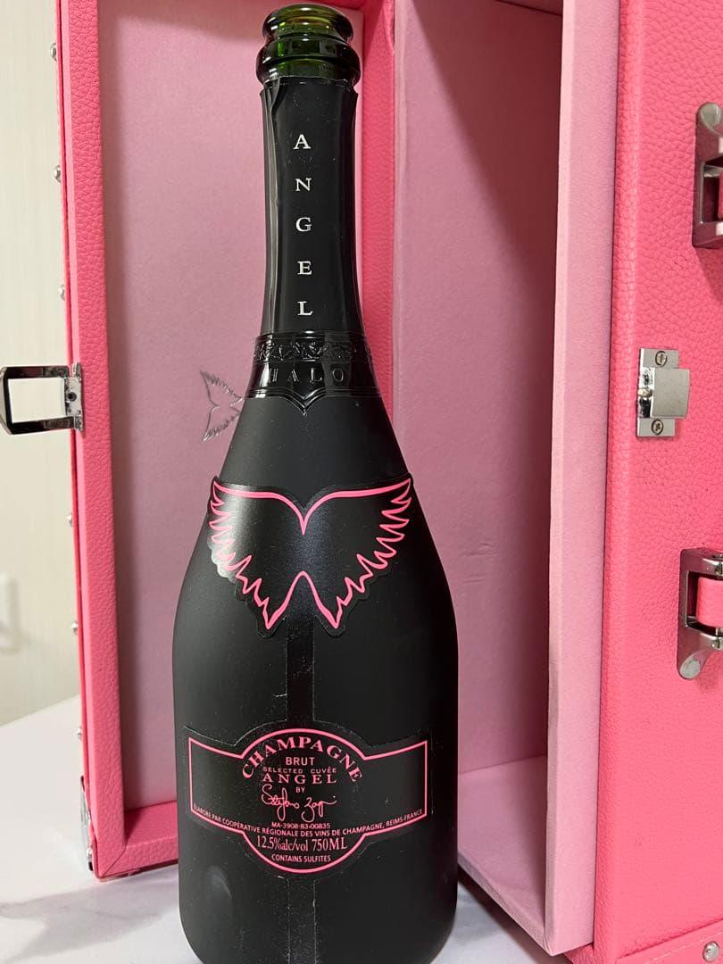 エンジェルシャンパン　空瓶　空箱