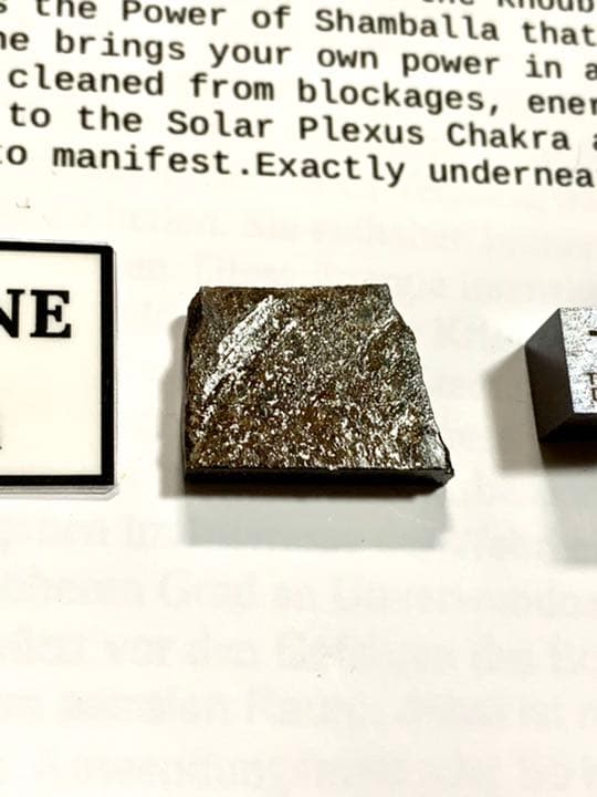 will stone 原石✨希少隕石　ウィルストーン✨シャンバラエネルギー