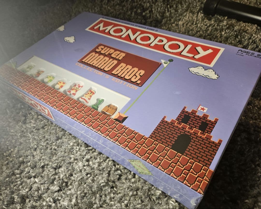 海外版モノポリー☆ファミコン☆スーパーマリオ☆ドット絵☆日本未発売☆レア品