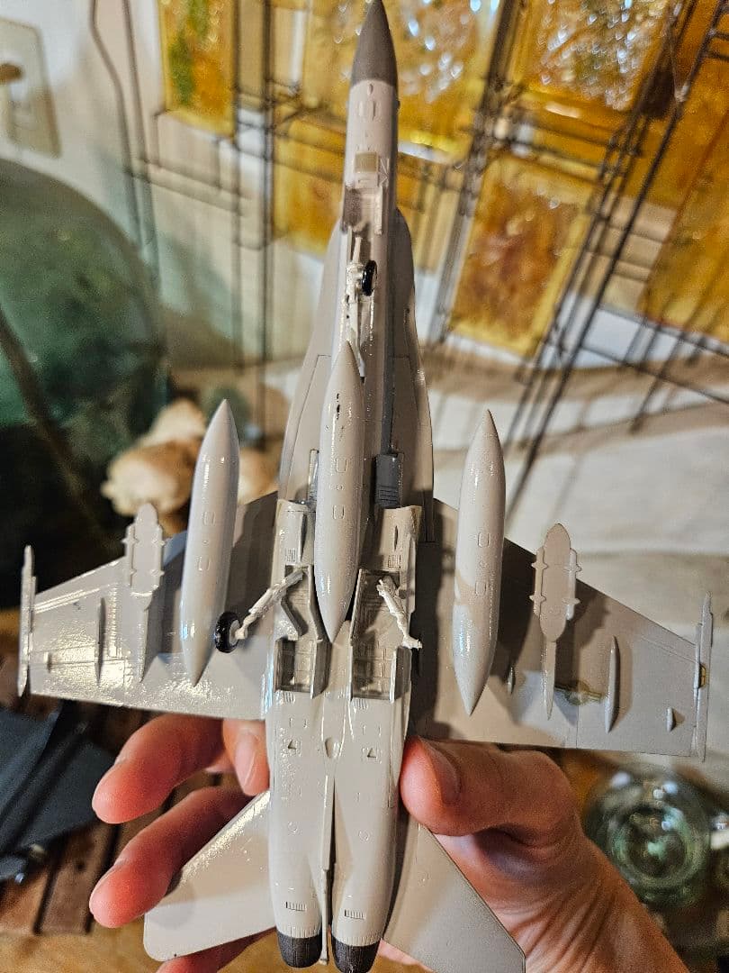 模型　プラモデル　飛行機　戦闘機　ハリアー　ホーネット　ダッソー　フォックスバッ