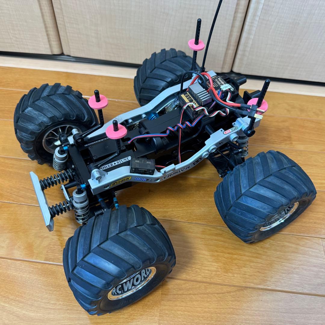 【週末限定価格】タミヤ ワイルドウイリー2 プロポ アンプ TRFダンパー