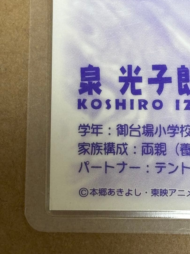泉 光子郎 カード 初期 デジモンアドベンチャー