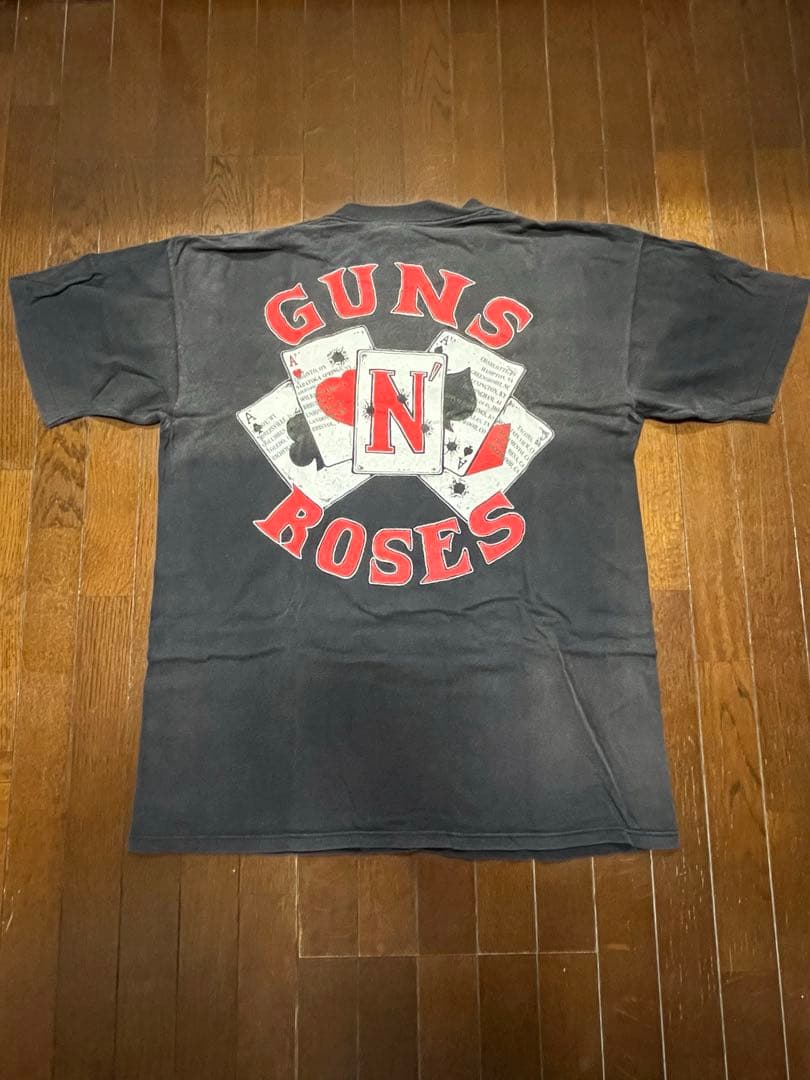 1991年GUNS N' ROSES ガンズロックT ツアーT ブロッカム