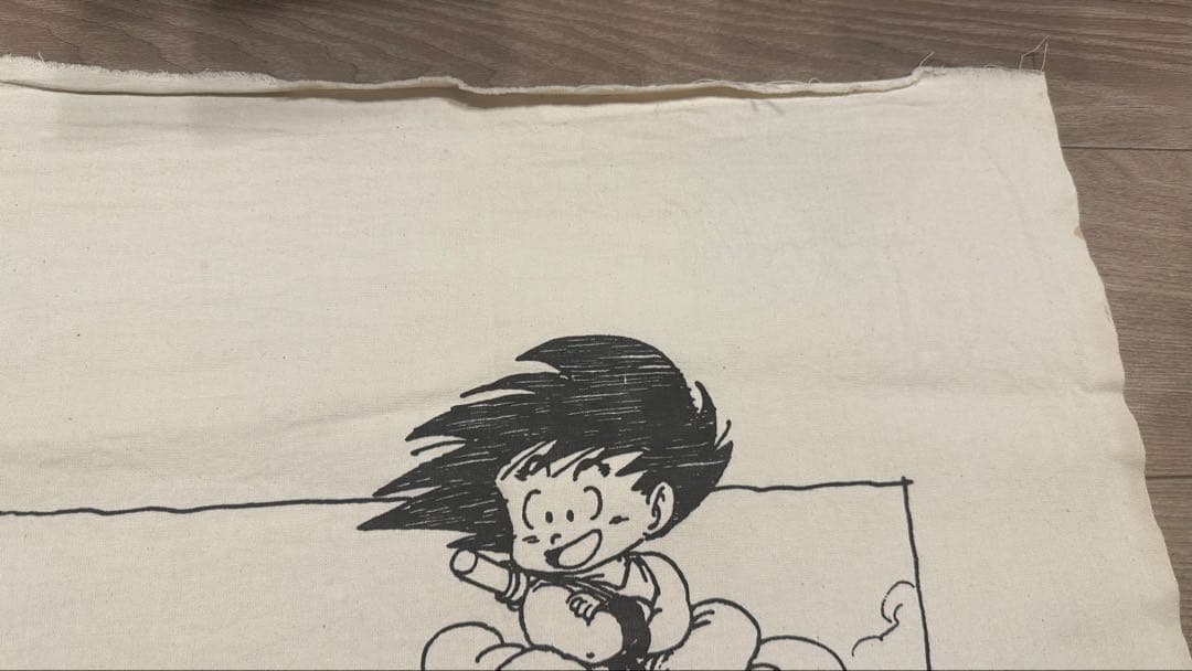 鳥山明の世界展　限定布製タペストリー EXHIBITION