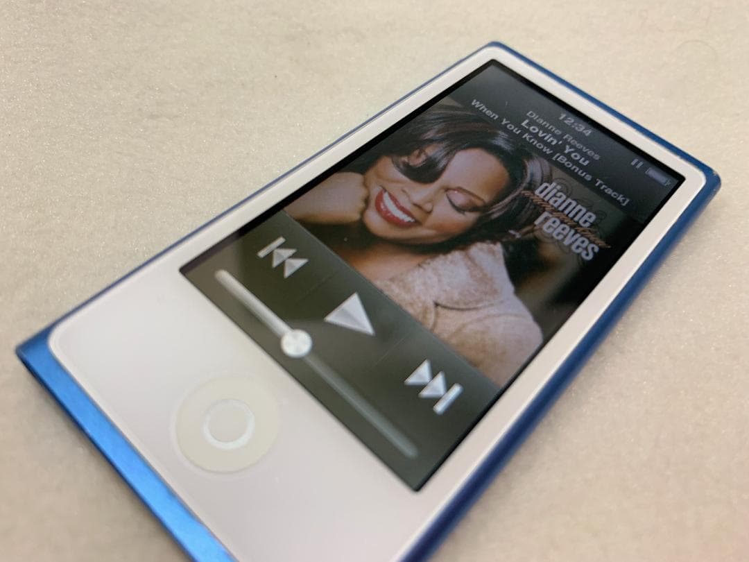 【美品】Apple iPod nano 第7世代 16GB ブルー