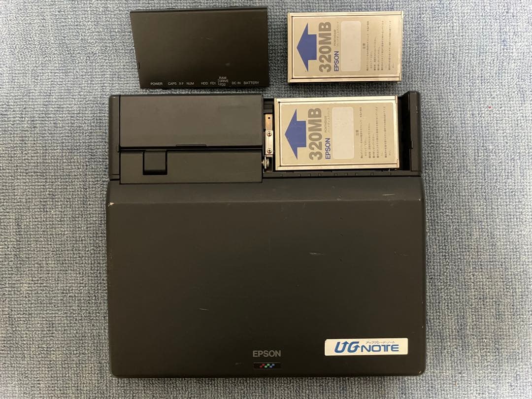 EPSON PC-486 NOTE AS 本体 社外ACアダプター付きジャンク