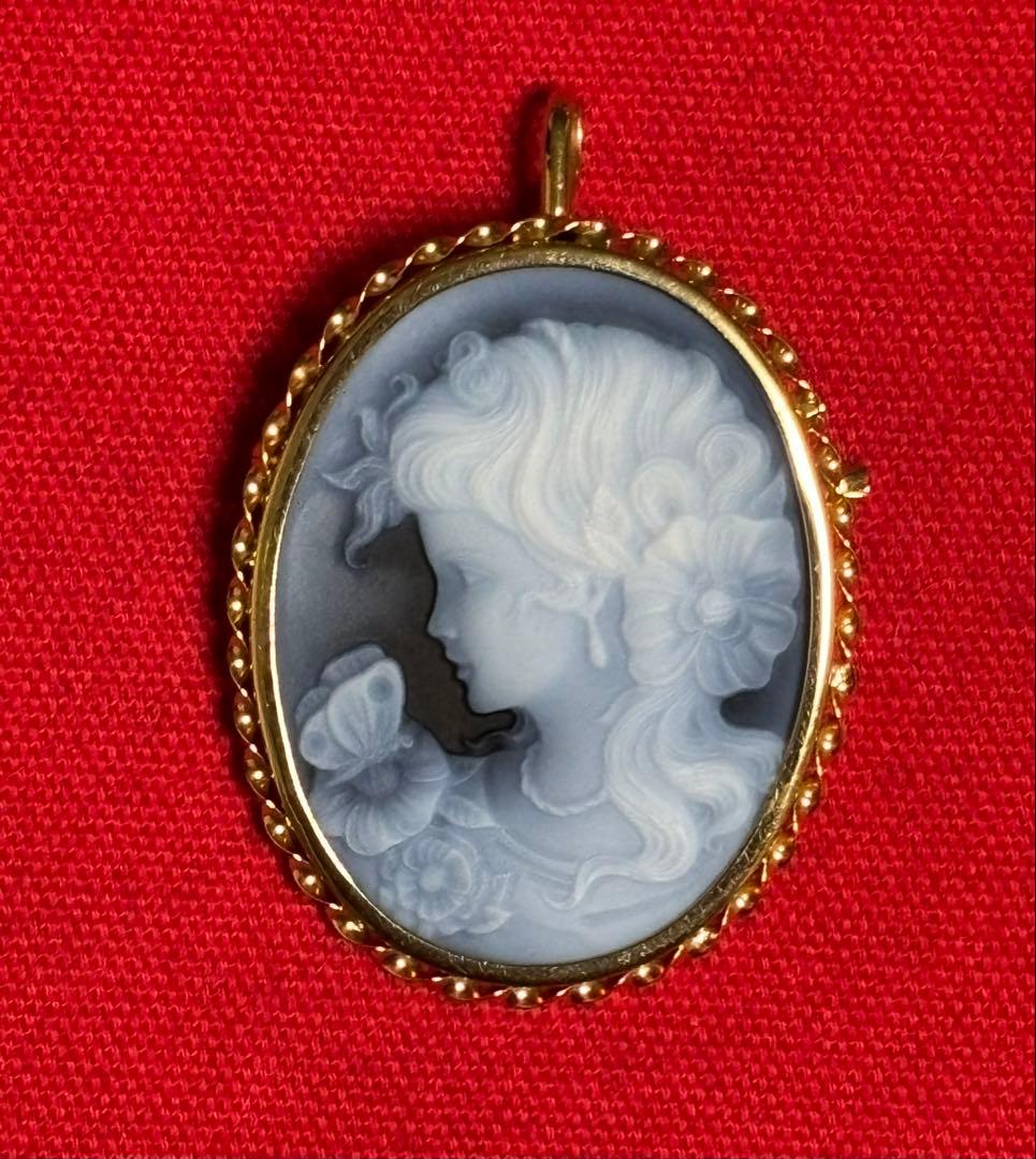 カメオ　ブローチ・ペンダントトップ