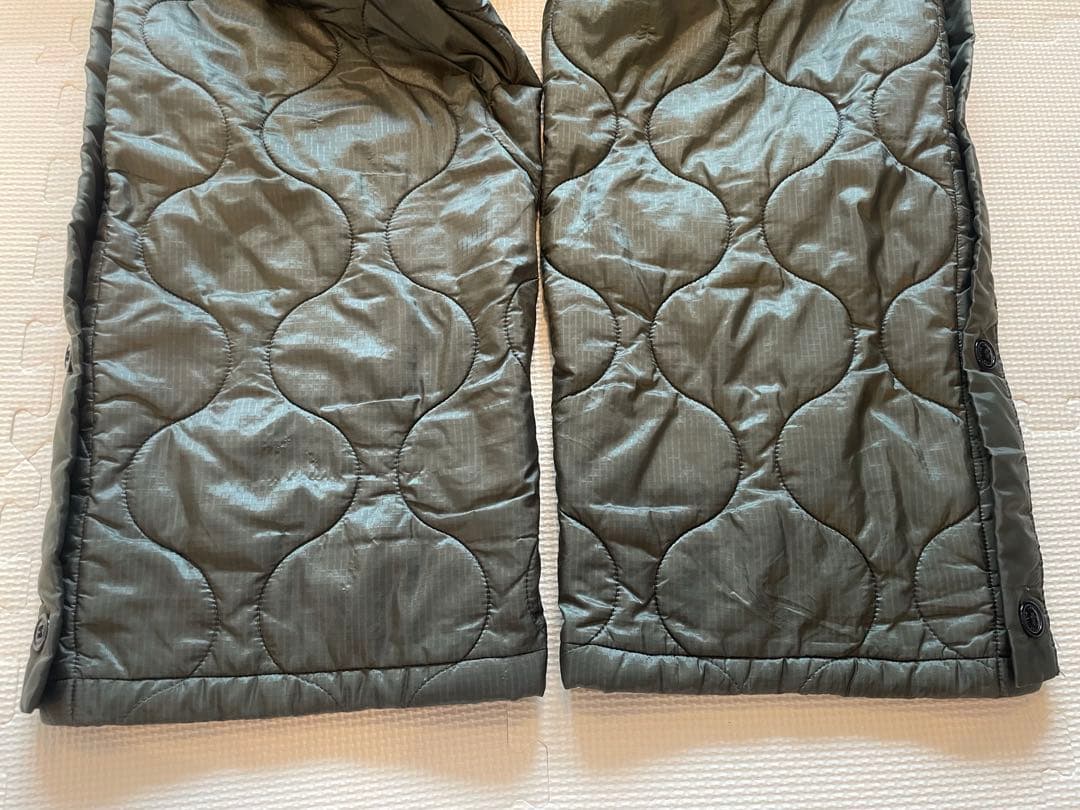 HYKE キルティングパンツ