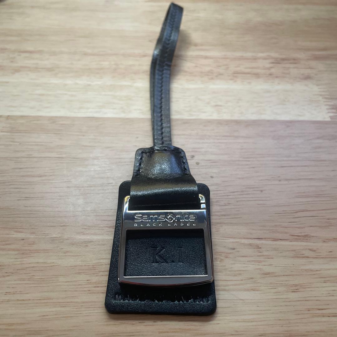 サムソナイト ブラックレーベル サヴィル ミニスクエアバッグ