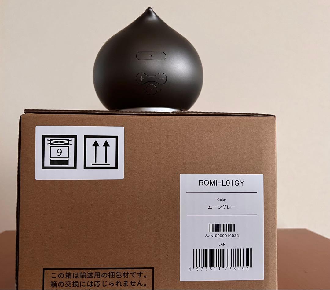 会話AIロボット Romi（ロミィ） Lacatanモデル　ムーングレー