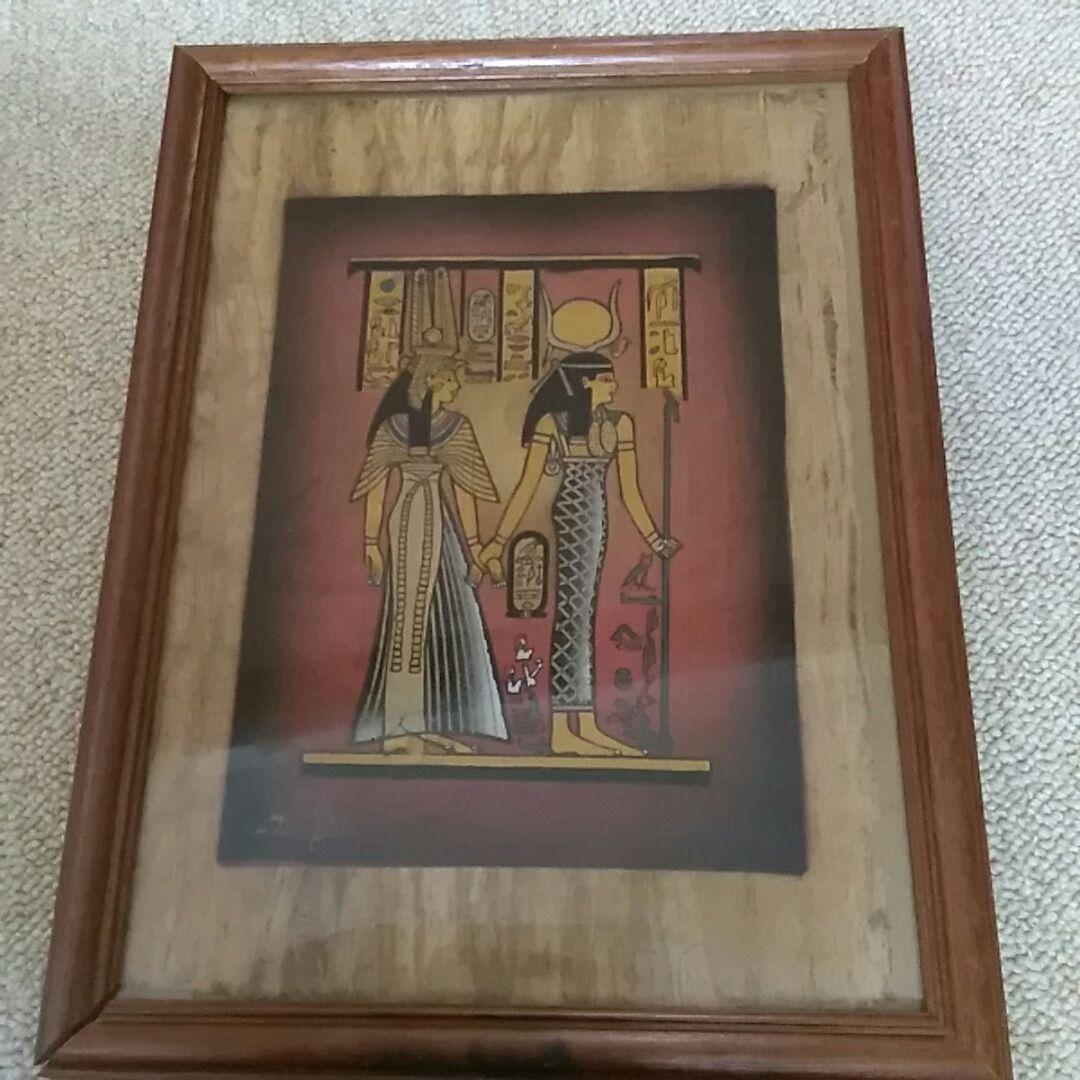 パピルス エジプト 絵画 壁掛け 額縁

　アート
