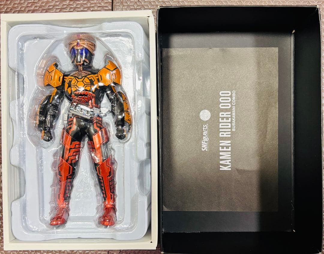 真骨彫SHFiguarts 仮面ライダーオーズブラカワニコンボ　開封済み　中古
