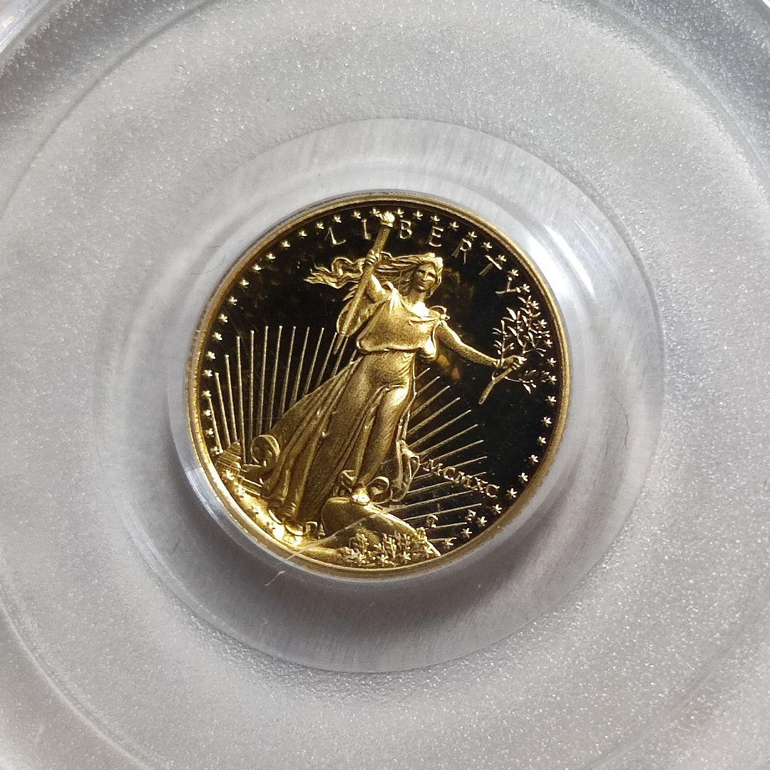 準最高鑑定 PCGS PR69DCAM 1990 5$ ゴールドイーグル 金貨