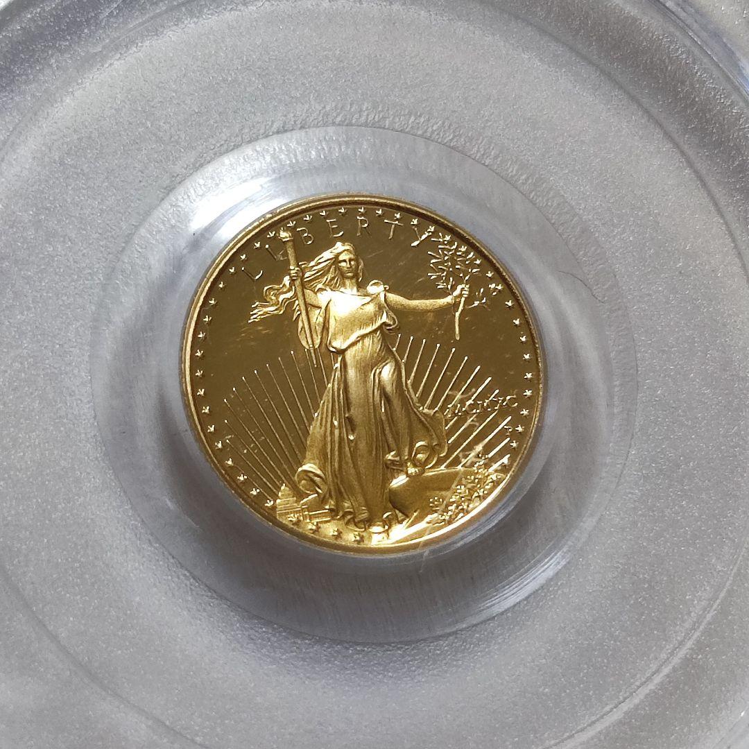 準最高鑑定 PCGS PR69DCAM 1990 5$ ゴールドイーグル 金貨
