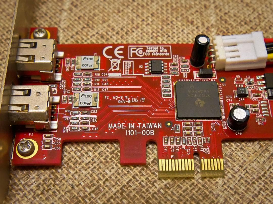 MOTU UltraLite mk1 ＋Firewireカード 動作確認済