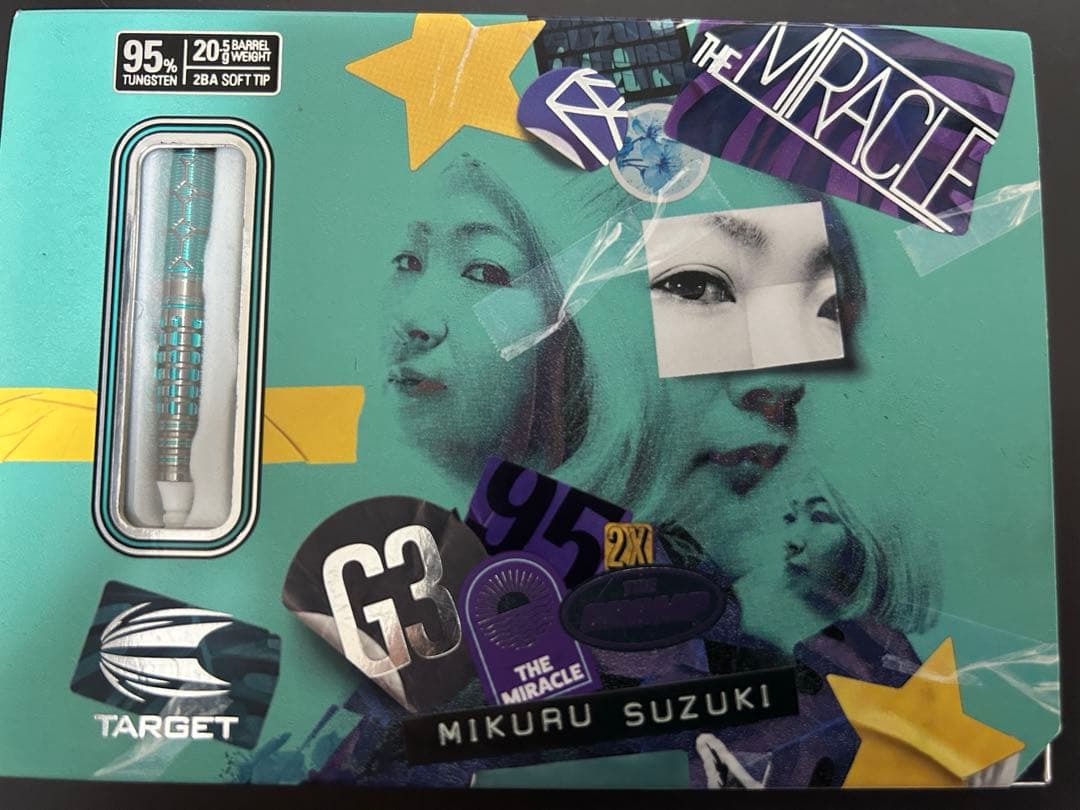 【美品】　ダーツ　ターゲット　ザ ミラクル G3 鈴木未来モデル　TARGET