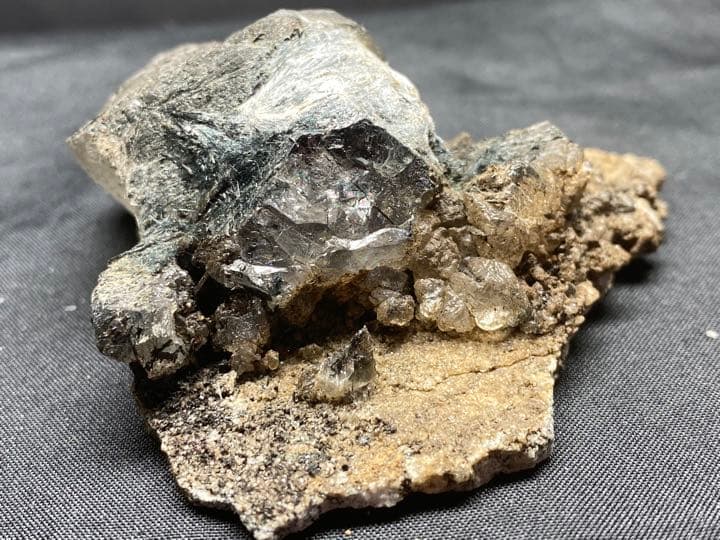 ブルー　アクチノライト　ザギ水晶　ザギマウンテンクォーツ　65g