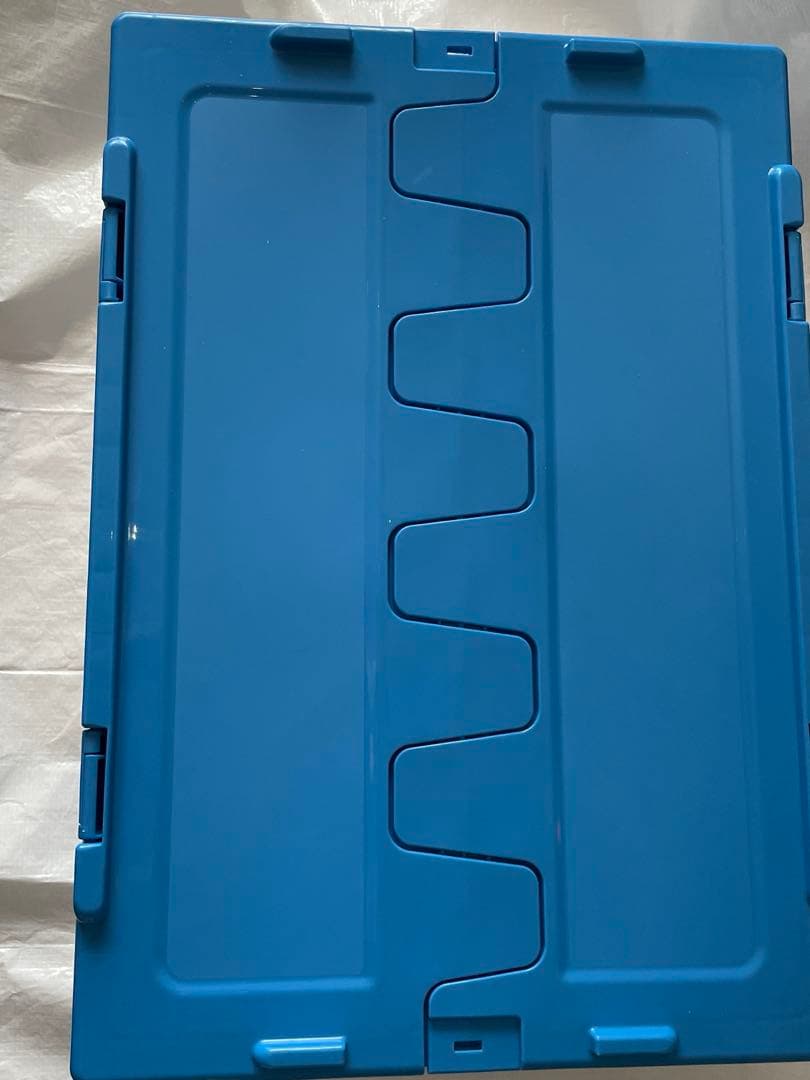 サンコー　折りたたみ コンテナ P51B 蓋付き 5個