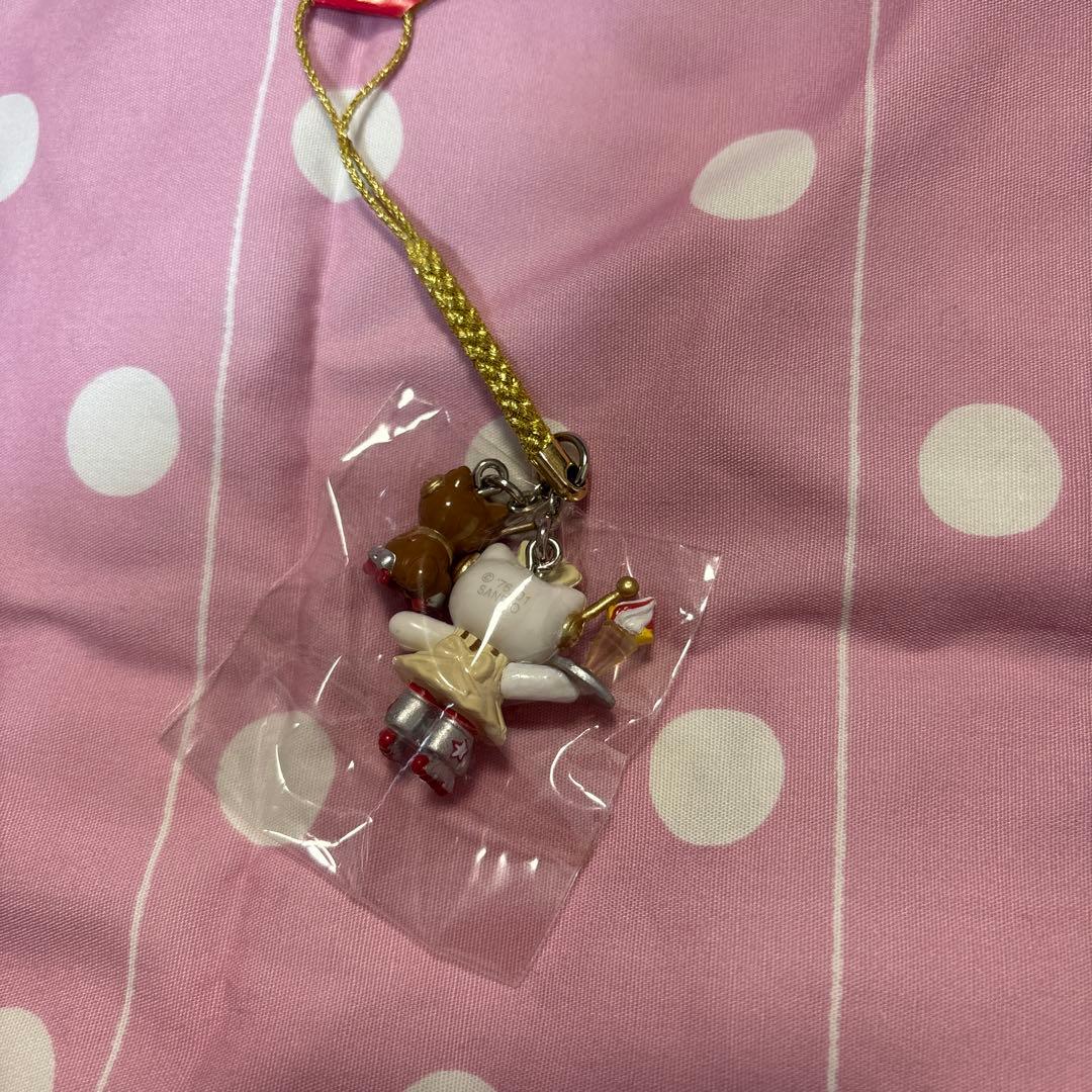 ハローキティ 渋谷キティ物語 値付け ハチ公コラボラバーストラップ　セット