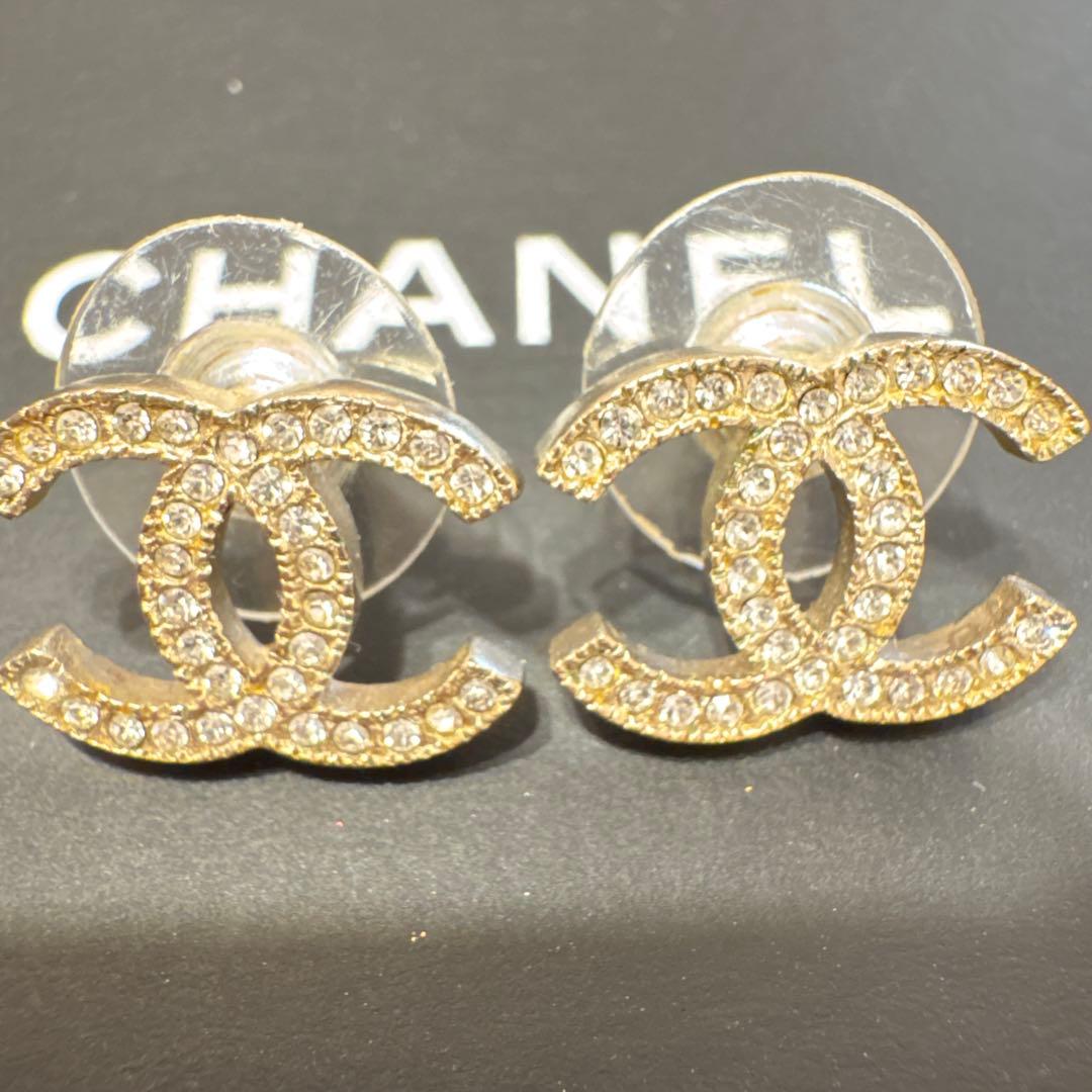 お値下げ　CHANEL CCマーク　ロゴピアス