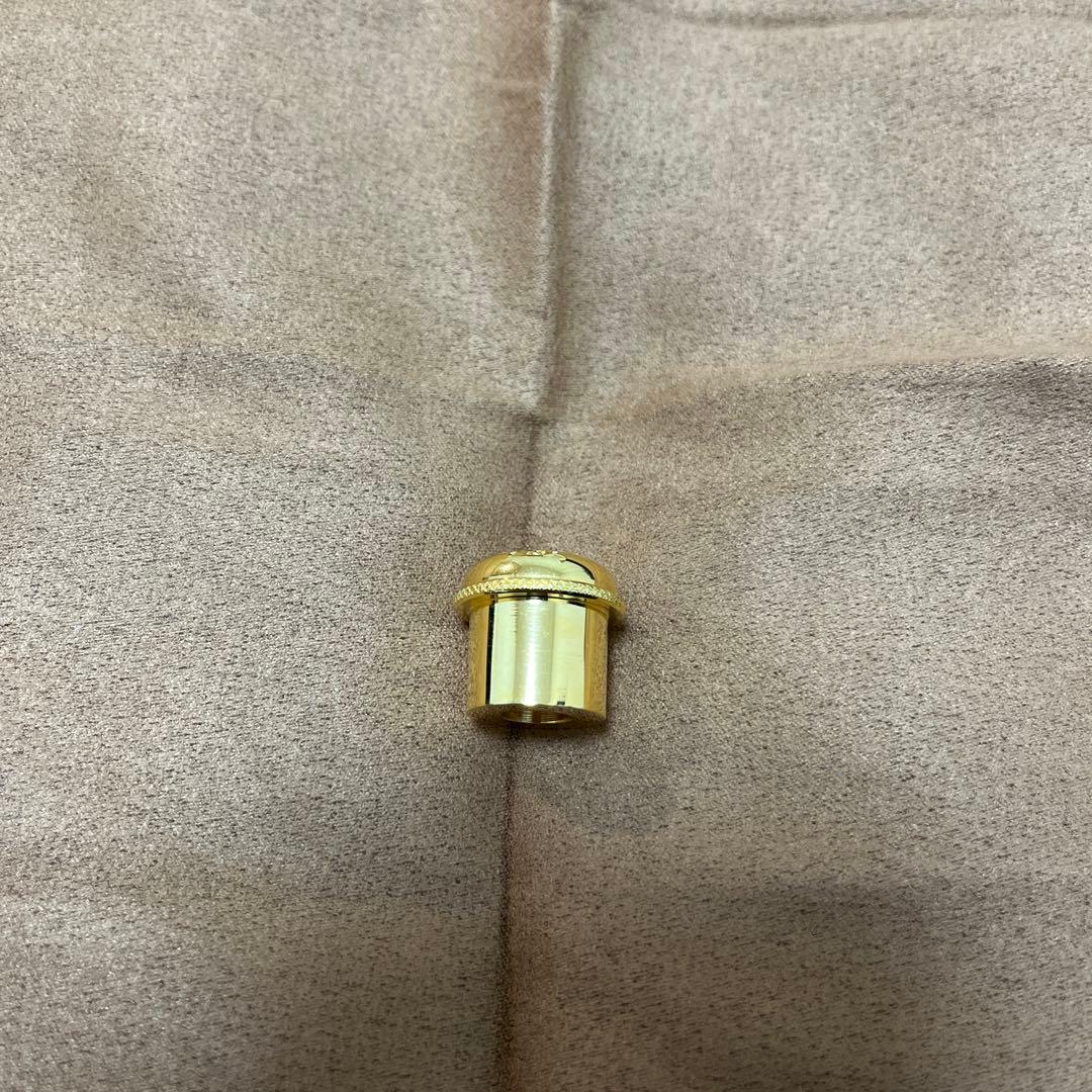 ブルズアイ　フルートバランスキャップ Lサイズ ゴールドプレート Mタイプ