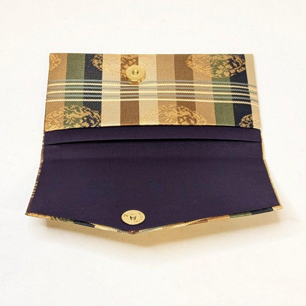 【セット売り・新品】 名物裂　江戸和久田金襴　金剛金襴　念珠入れ　懐紙入れ　正絹