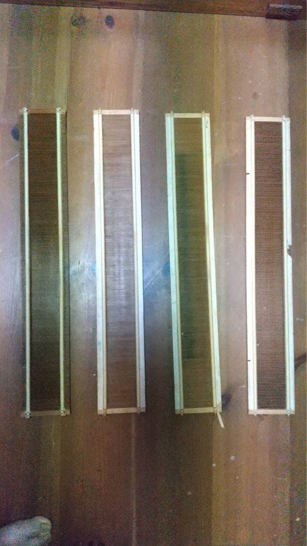 機織り 竹製の筬（おさ） 4個セット