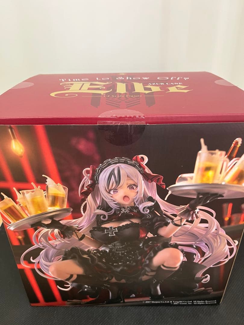【あみあみ限定版】アズールレーン エルベ 見せ場訪れず？ 1/7完成品フィギュア
