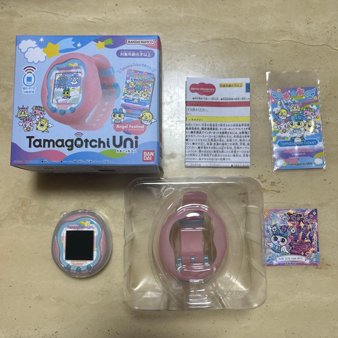 たまごっちユニ　エンジェルフェスティバル【ケース付き】