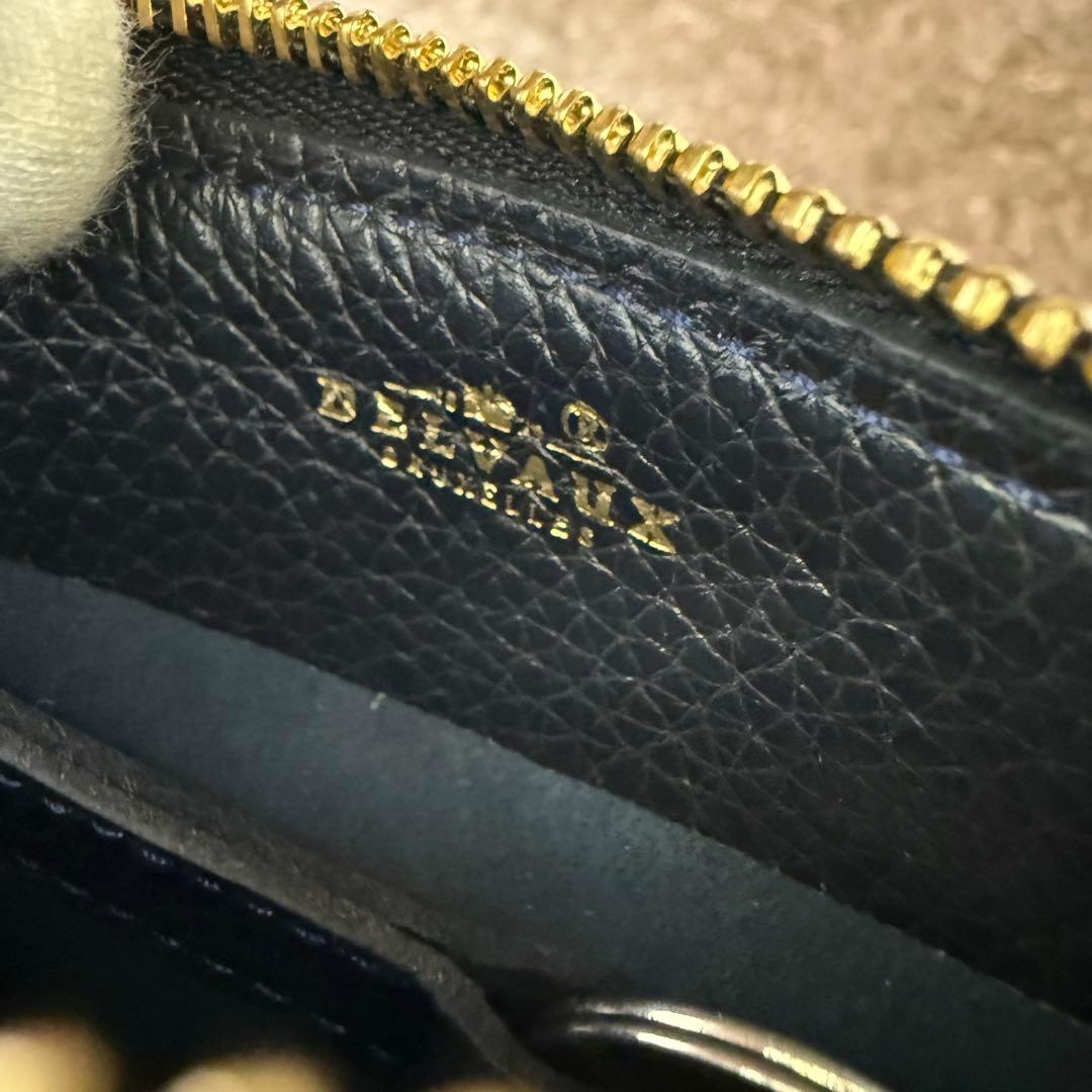 デルヴォー　ケース　ミニポーチ　キーホルダー付き