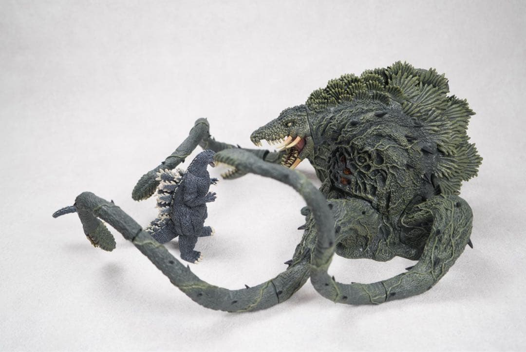 東宝怪獣コレクション ビオランテ ゴジラ 2体セットデアゴスティーニ 茨木彰