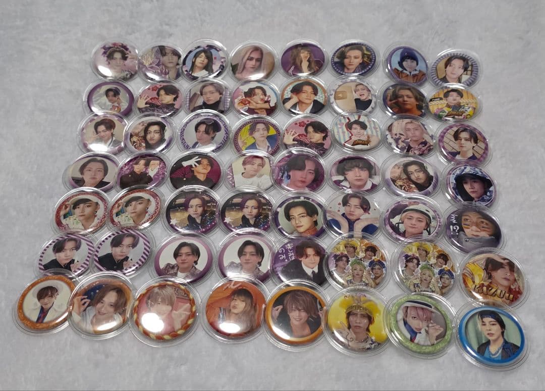 リアルピース 缶バッジ56個セット