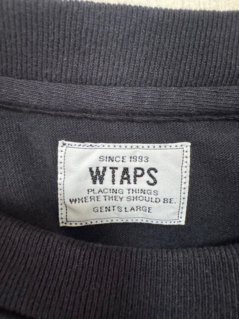【新品未使用品 デッドストック】 WTAPS TEE DESIGN LS 02