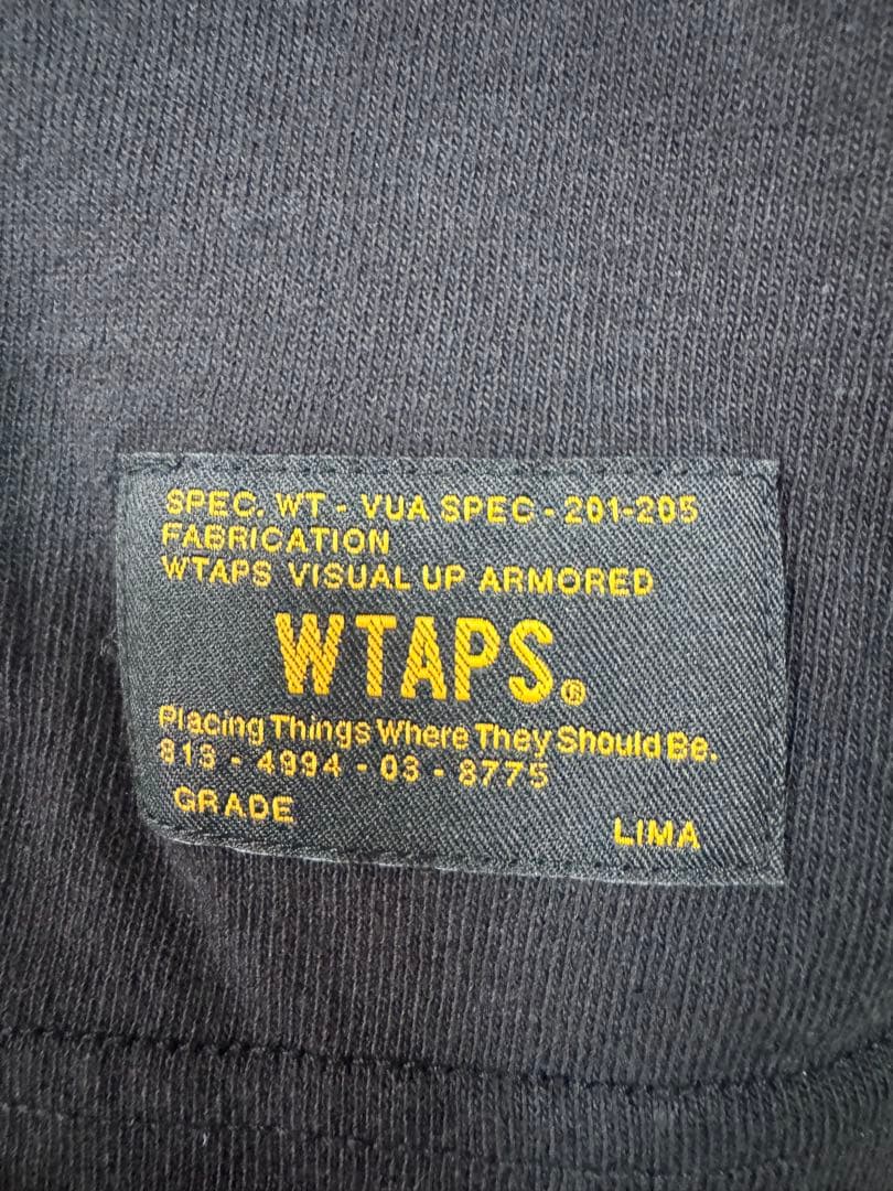 【新品未使用品 デッドストック】 WTAPS TEE DESIGN LS 02