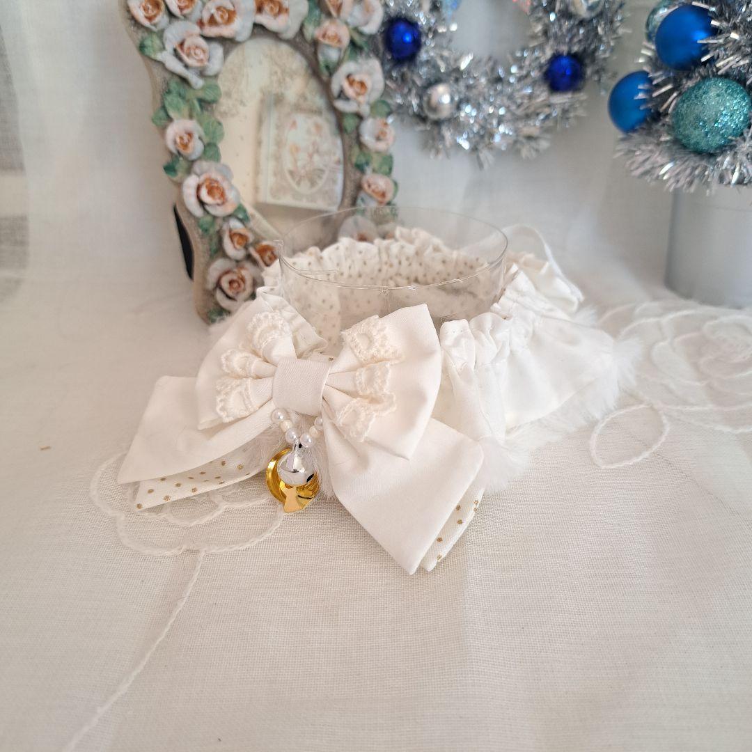 短毛シュシュ、スノーフレーク、ゴールドドット、わんちゃん猫ちゃん用